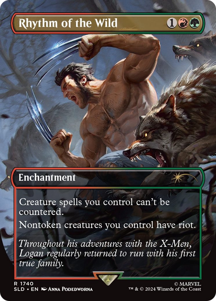 Rhythm of the Wild (Rainbow Foil) [Secret Lair Drop Series] | The Time Vault CA