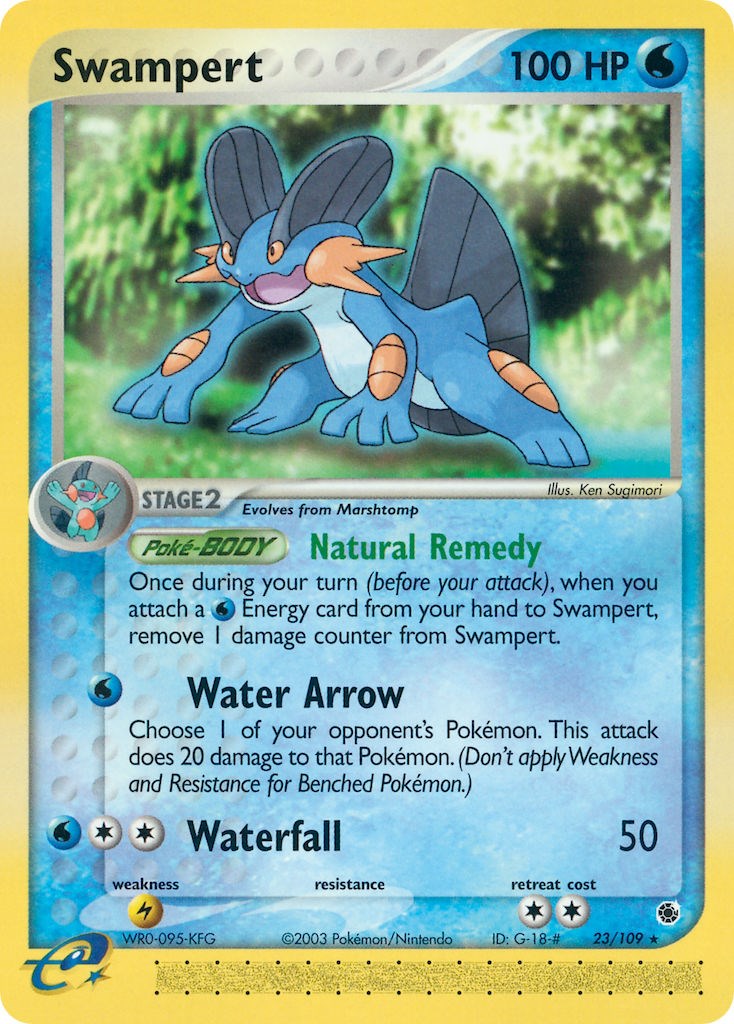 Swampert (23/109) [EX: Ruby & Sapphire] | The Time Vault CA