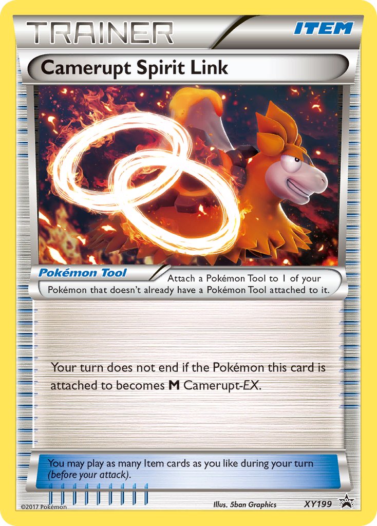 Camerupt Spirit Link (XY199) [XY: Black Star Promos] | The Time Vault CA