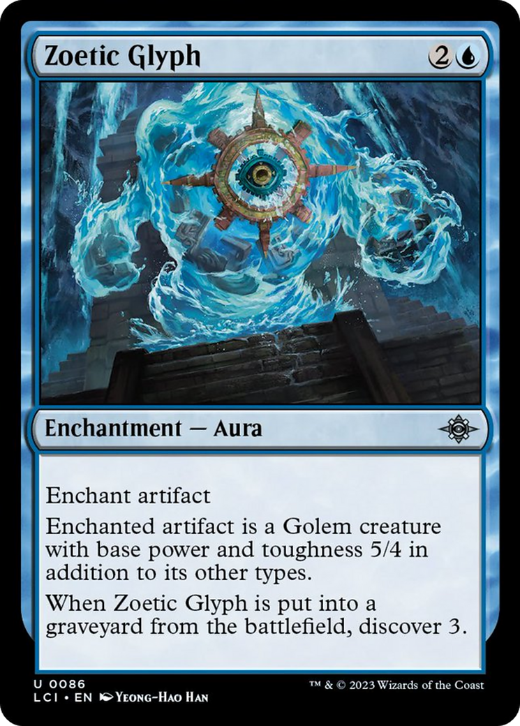 Zoetic Glyph [The Lost Caverns of Ixalan] | The Time Vault CA