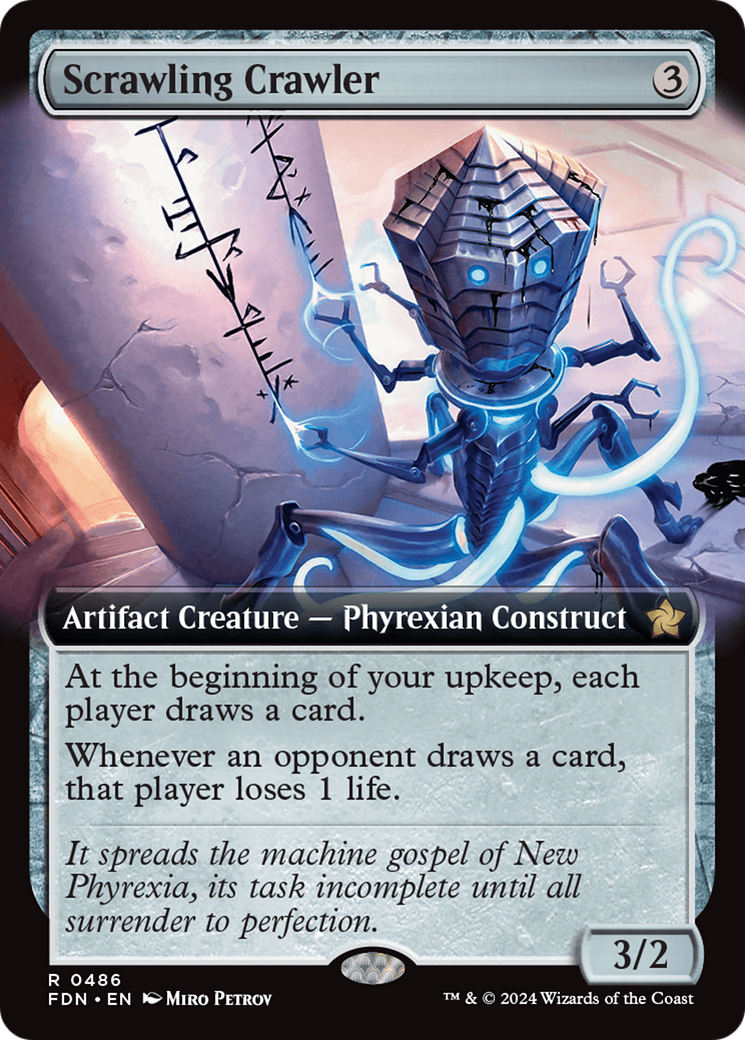 Scrawling Crawler (Extended Art) [Foundations] | The Time Vault CA