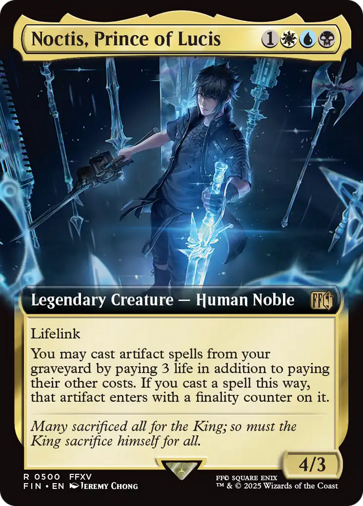 Noctis, Prince of Lucis (Extended Art) [FINAL FANTASY] | The Time Vault CA