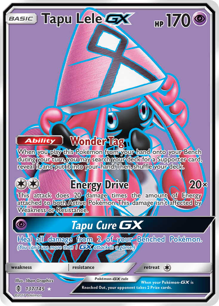 Tapu Lele GX (137/145) [Sun & Moon: Guardians Rising] | The Time Vault CA