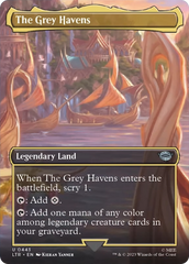 The Grey Havens (Borderless Alternate Art) [The Lord of the Rings: Tales of Middle-Earth] | The Time Vault CA