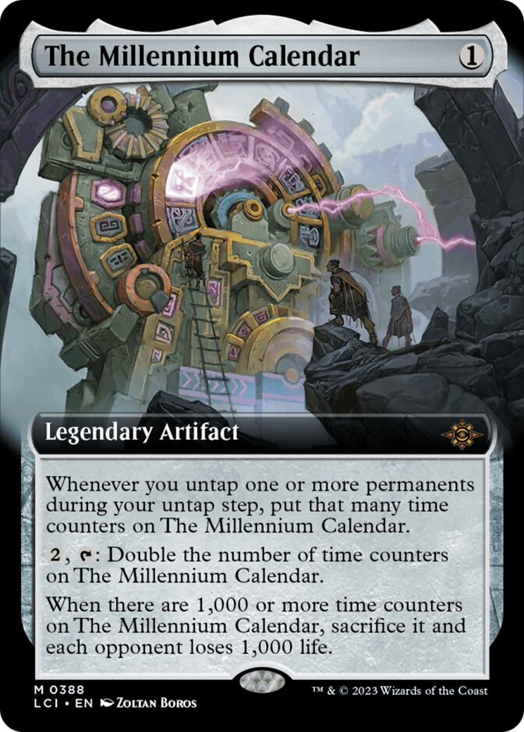 The Millennium Calendar (Extended Art) [The Lost Caverns of Ixalan] | The Time Vault CA