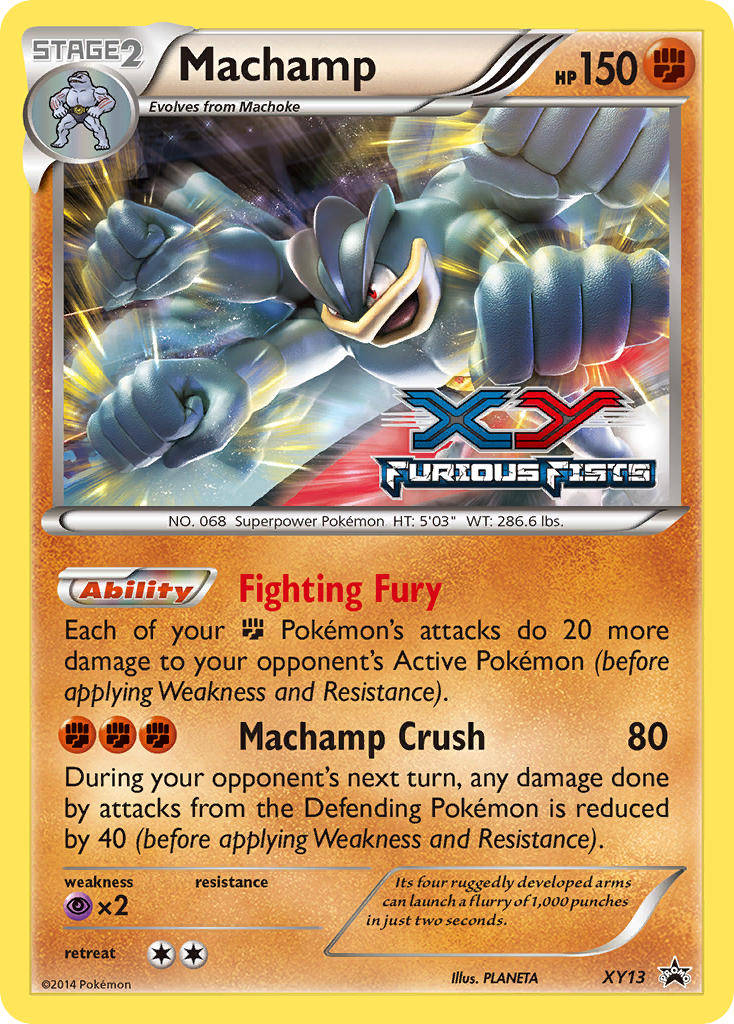 Machamp (XY13) [XY: Black Star Promos] | The Time Vault CA