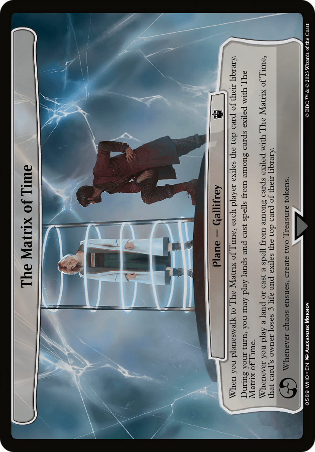 The Matrix of Time [Doctor Who] | The Time Vault CA