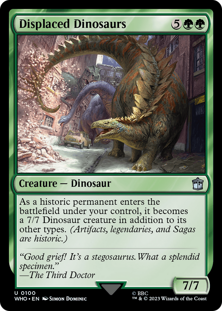 Displaced Dinosaurs [Doctor Who] | The Time Vault CA