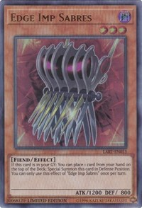 Edge Imp Sabres [LART-EN015] Ultra Rare | The Time Vault CA