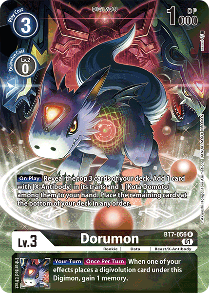 Dorumon [BT7-056] (Alternate Art) [Next Adventure] | The Time Vault CA