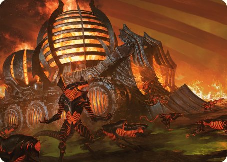 Urabrask's Forge Art Card [Phyrexia: All Will Be One Art Series] | The Time Vault CA