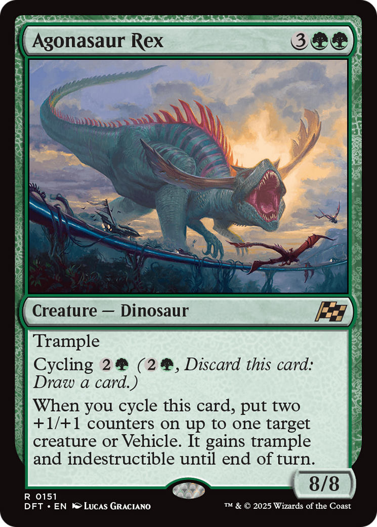 Agonasaur Rex [Aetherdrift] | The Time Vault CA