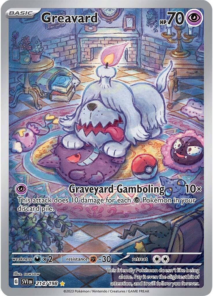 Greavard (214/198) [Scarlet & Violet: Base Set] | The Time Vault CA