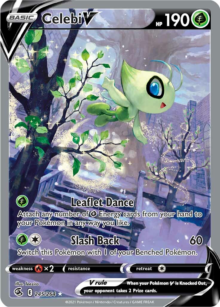 Celebi V (245/264) [Sword & Shield: Fusion Strike] | The Time Vault CA