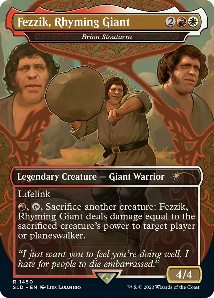 Fezzik, Rhyming Giant - Brion Stoutarm [Secret Lair Drop Series] | The Time Vault CA