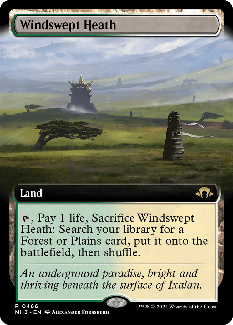 Windswept Heath (Extended Art) [Modern Horizons 3] | The Time Vault CA