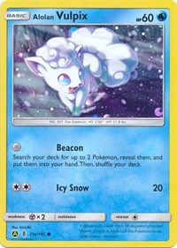 Alolan Vulpix (21a/145) (Alternate Art Promo) [Sun & Moon: Guardians Rising] | The Time Vault CA