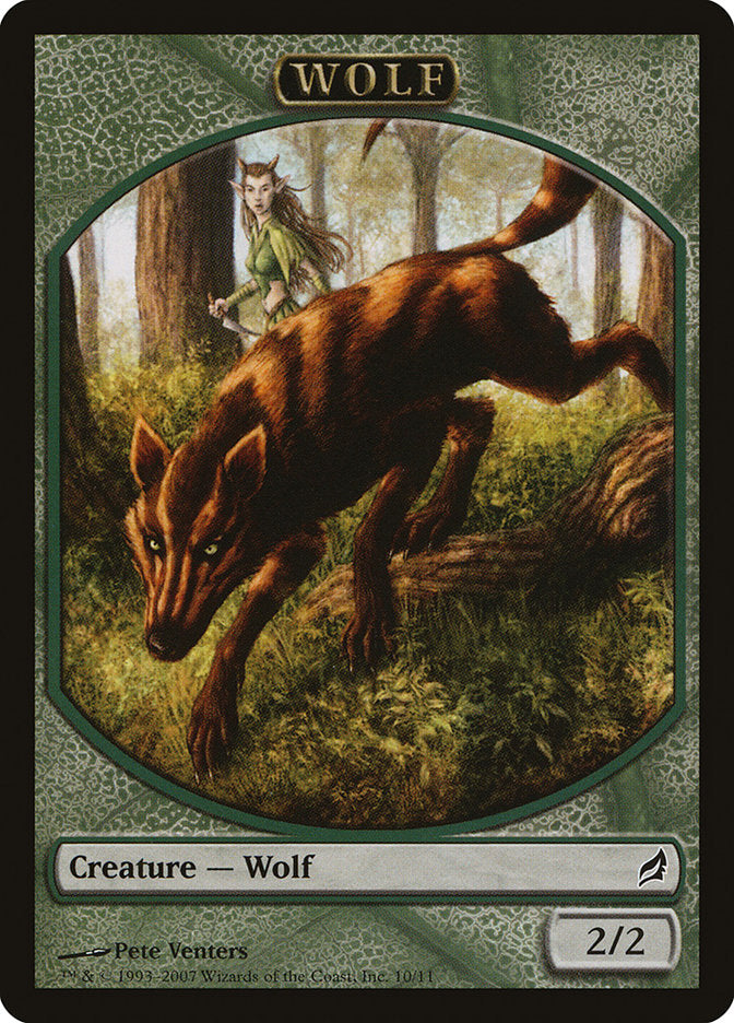 Wolf Token [Lorwyn Tokens] | The Time Vault CA