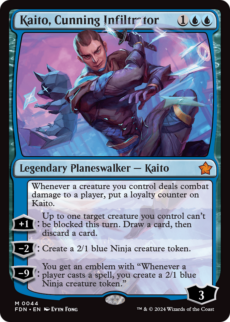 Kaito, Cunning Infiltrator [Foundations] | The Time Vault CA