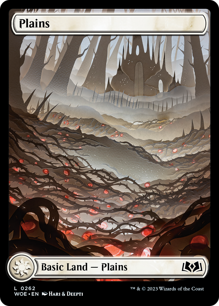 Plains (262) (Full-Art) [Wilds of Eldraine] | The Time Vault CA