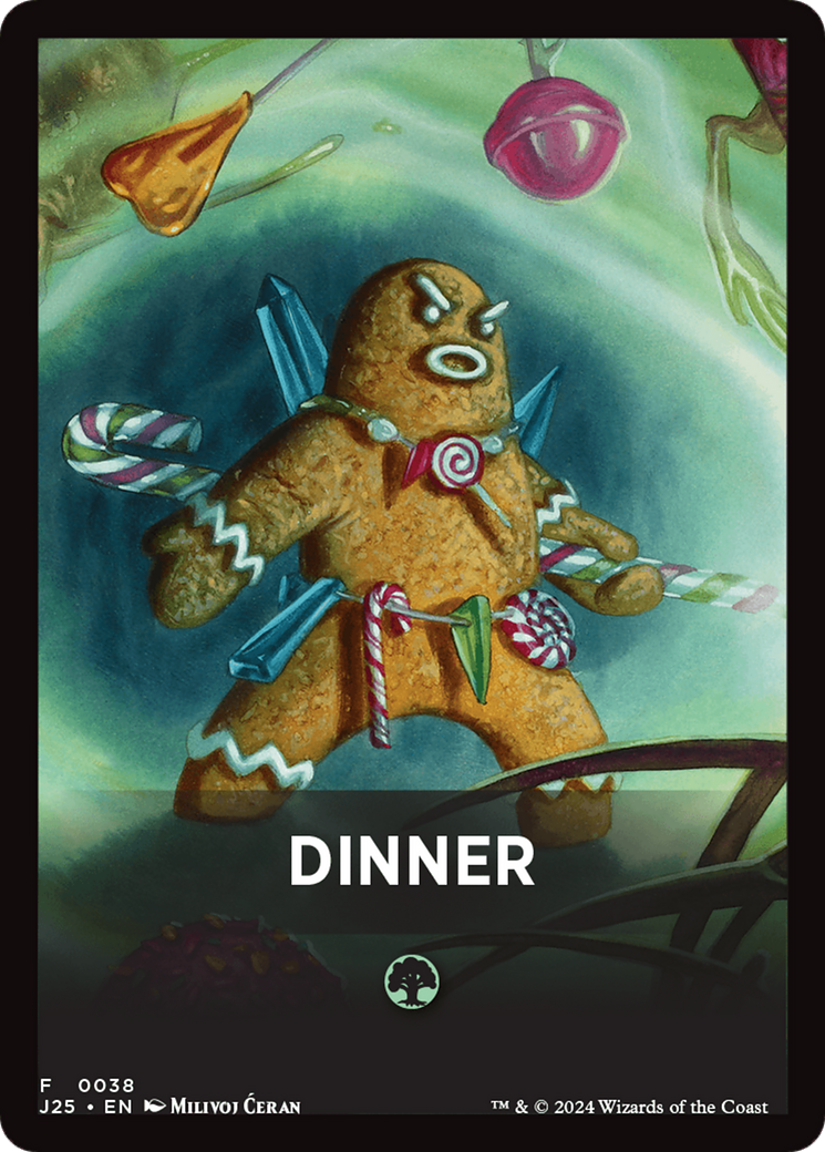 Dinner Theme Card [Foundations Jumpstart Front Cards] | The Time Vault CA