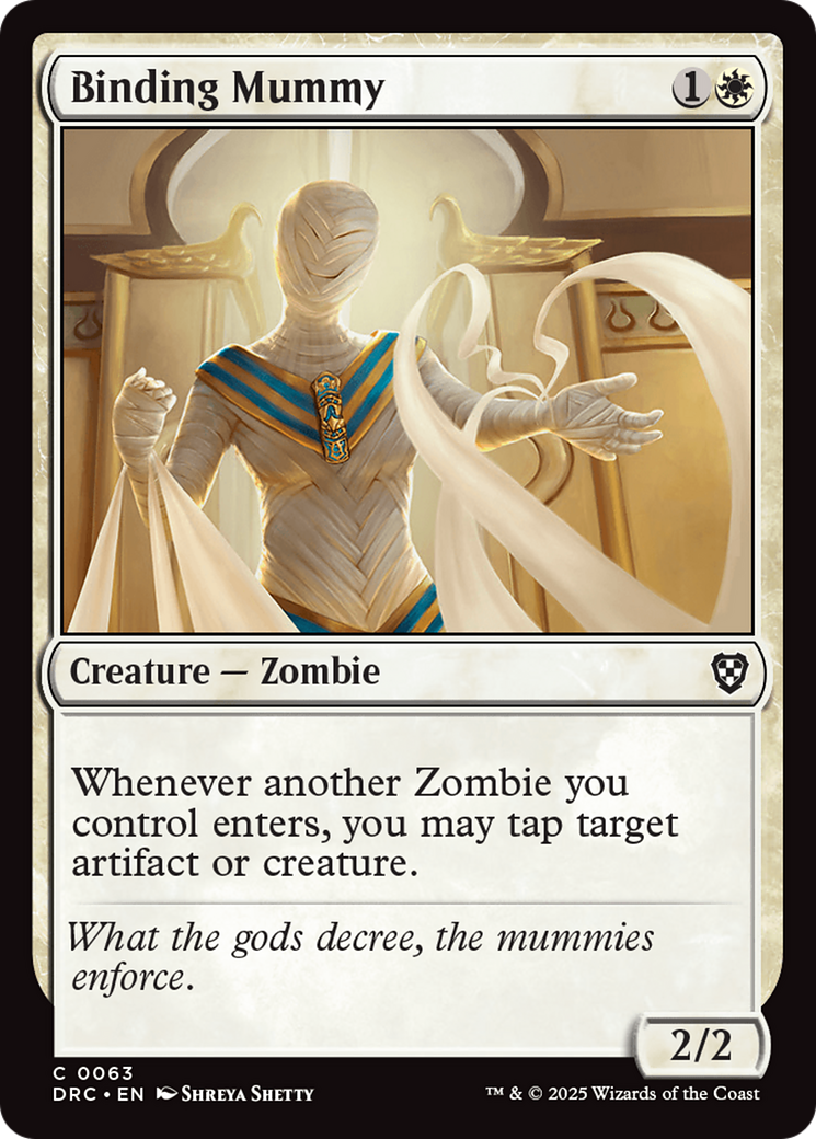 Binding Mummy [Aetherdrift Commander] | The Time Vault CA