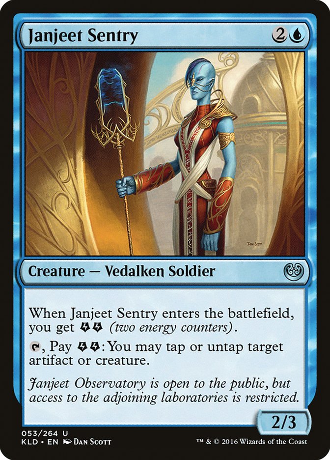 Janjeet Sentry [Kaladesh] | The Time Vault CA