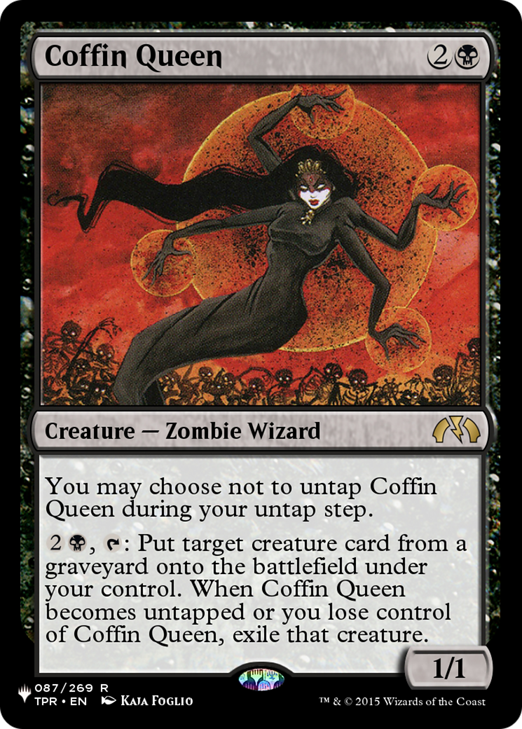 Coffin Queen [The List Reprints] | The Time Vault CA