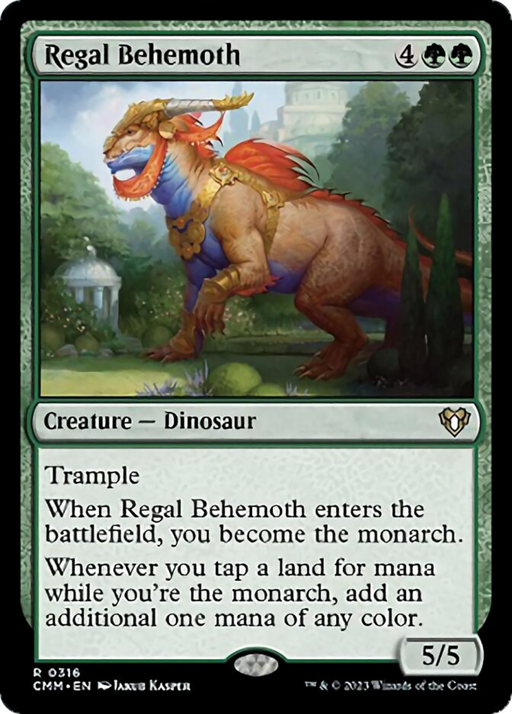 Regal Behemoth [Commander Masters] | The Time Vault CA