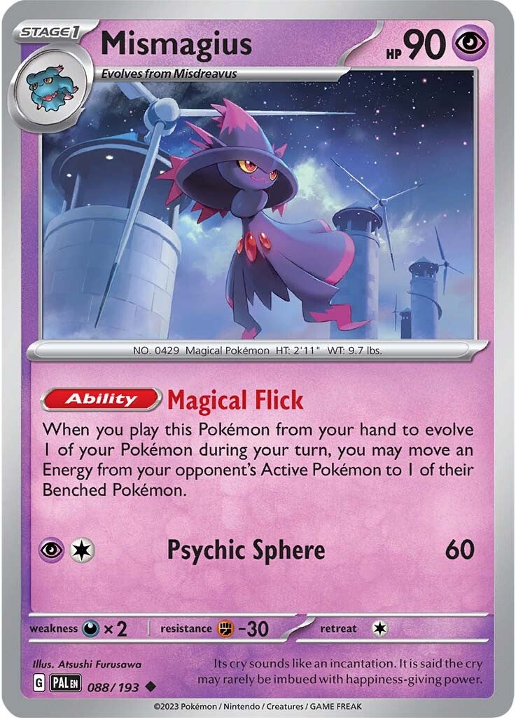 Mismagius (088/193) [Scarlet & Violet: Paldea Evolved] | The Time Vault CA