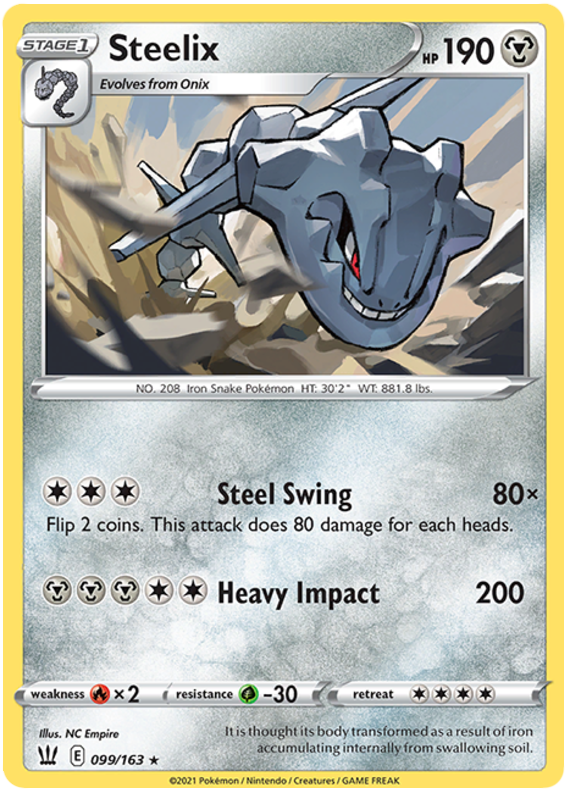 Steelix (099/163) [Sword & Shield: Battle Styles] | The Time Vault CA