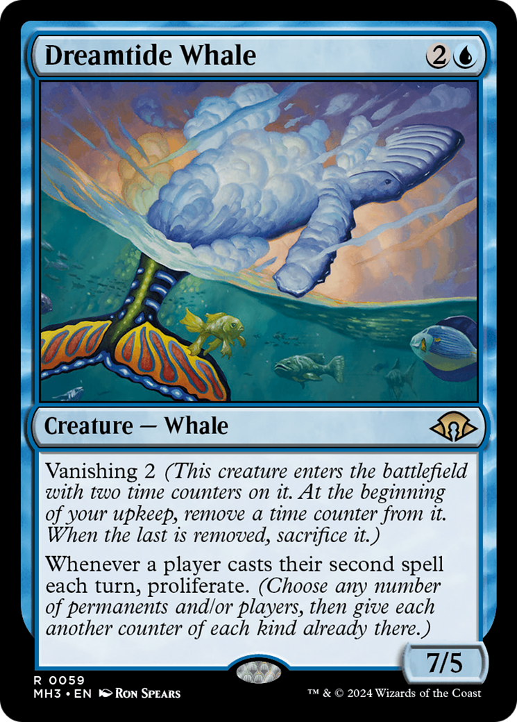 Dreamtide Whale [Modern Horizons 3] | The Time Vault CA