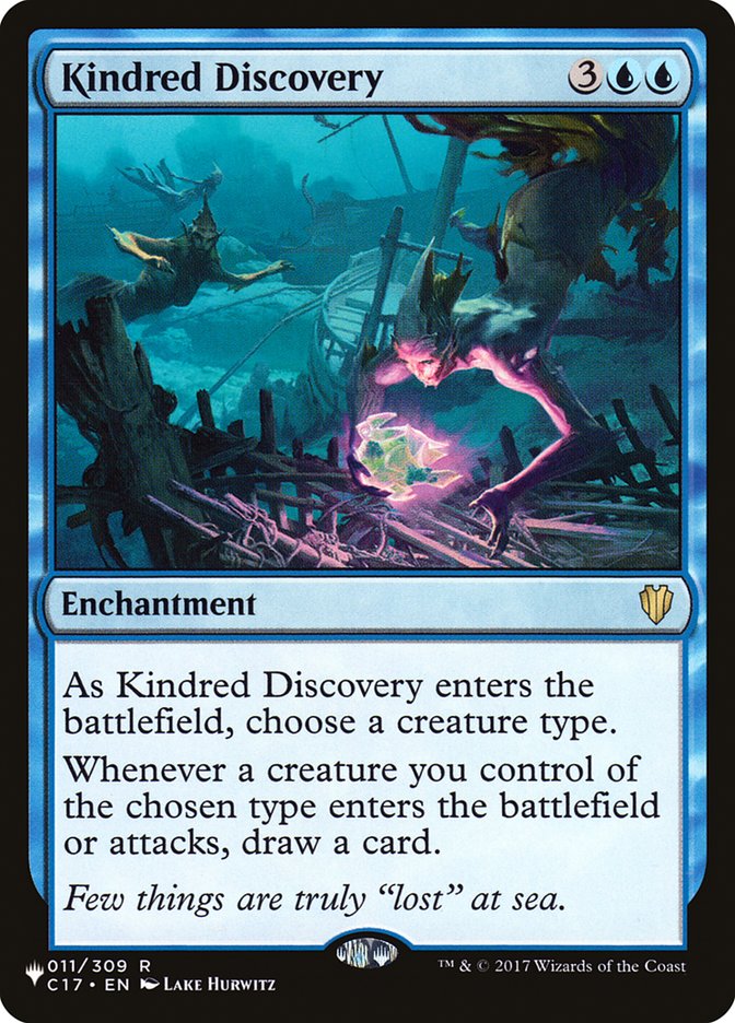 Kindred Discovery [The List] | The Time Vault CA