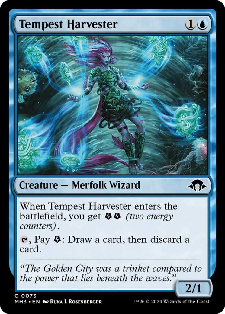 Tempest Harvester [Modern Horizons 3] | The Time Vault CA