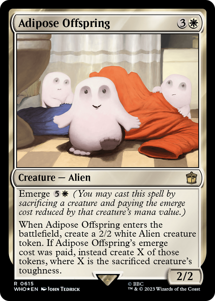 Adipose Offspring (Surge Foil) [Doctor Who] | The Time Vault CA