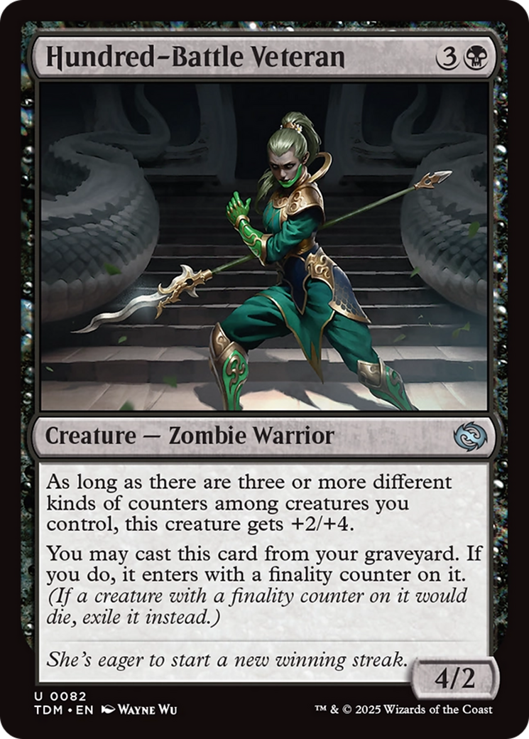 Hundred-Battle Veteran [Tarkir: Dragonstorm] | The Time Vault CA