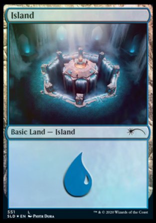 Island (Archaeology) (551) [Secret Lair Drop Promos] | The Time Vault CA