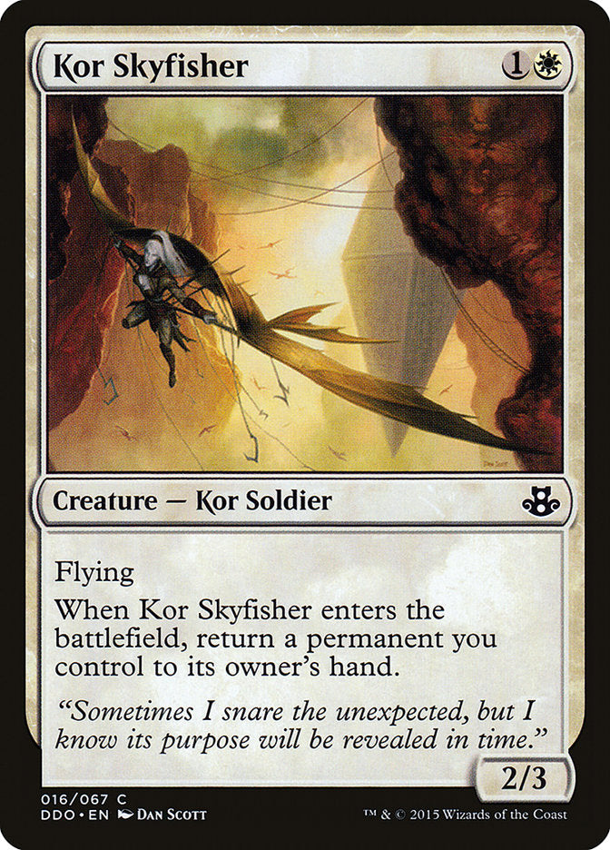 Kor Skyfisher [Duel Decks: Elspeth vs. Kiora] | The Time Vault CA