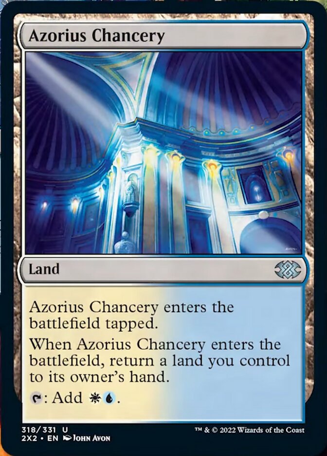 Azorius Chancery [Double Masters 2022] | The Time Vault CA