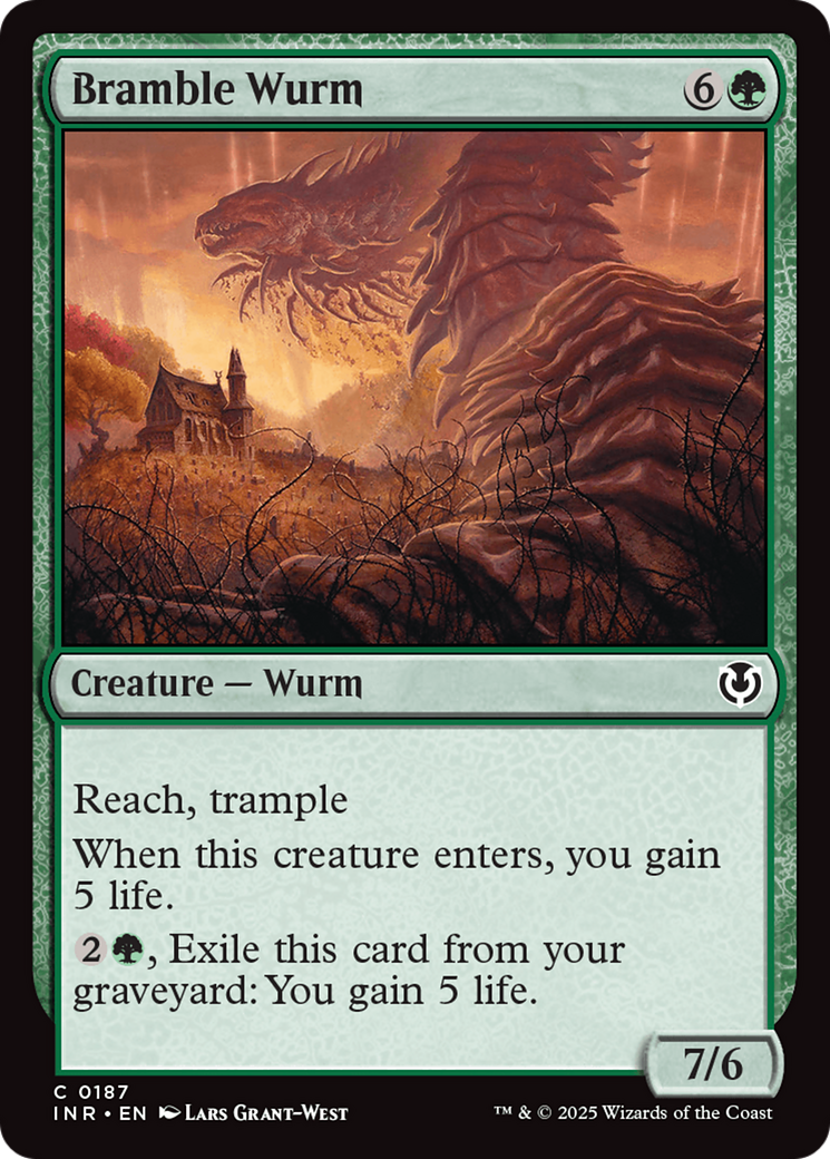 Bramble Wurm [Innistrad Remastered] | The Time Vault CA