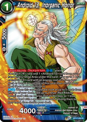 Android 13, Inorganic Horror (BT17-052) [Ultimate Squad] | The Time Vault CA