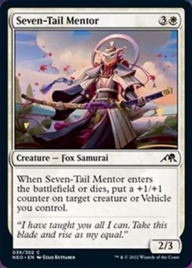Seven-Tail Mentor [Kamigawa: Neon Dynasty] | The Time Vault CA