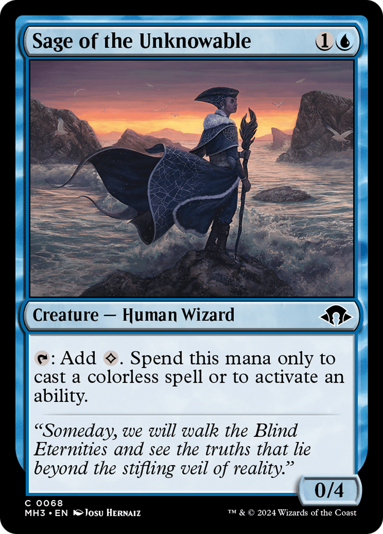 Sage of the Unknowable [Modern Horizons 3] | The Time Vault CA