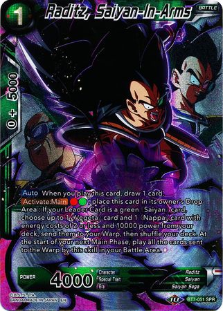 Raditz, Saiyan-In-Arms (SPR) (BT7-051) [Assault of the Saiyans] | The Time Vault CA