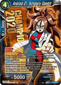 Android 21, Scholarly Gambit (P-202) [Promotion Cards] | The Time Vault CA