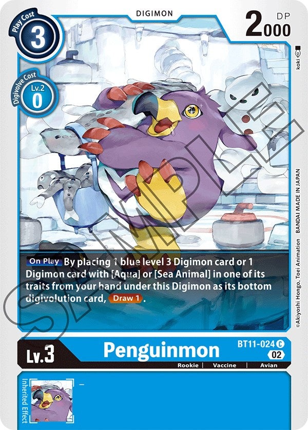 Penguinmon [BT11-024] [Dimensional Phase] | The Time Vault CA