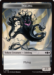 Inkling // Insect (0023) Double-Sided Token [Tarkir: Dragonstorm Commander Tokens] | The Time Vault CA