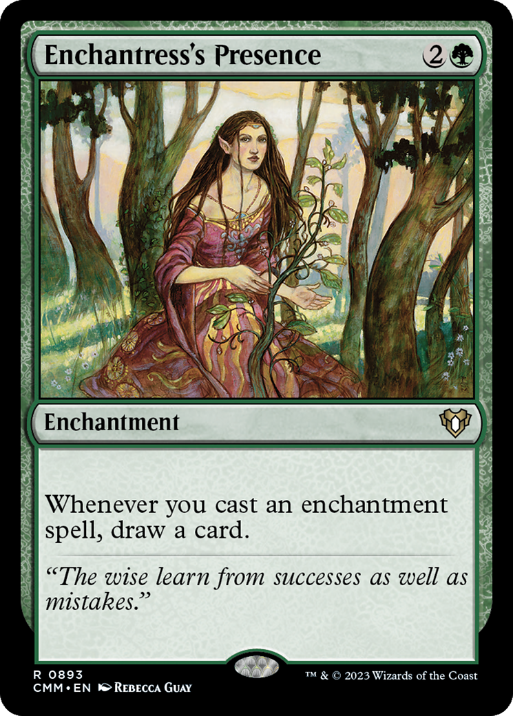 Enchantress's Presence [Commander Masters] | The Time Vault CA