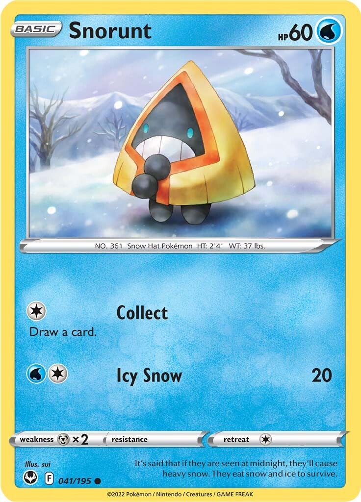 Snorunt (041/195) [Sword & Shield: Silver Tempest] | The Time Vault CA