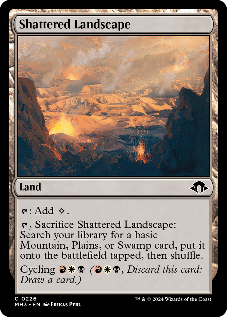 Shattered Landscape [Modern Horizons 3] | The Time Vault CA